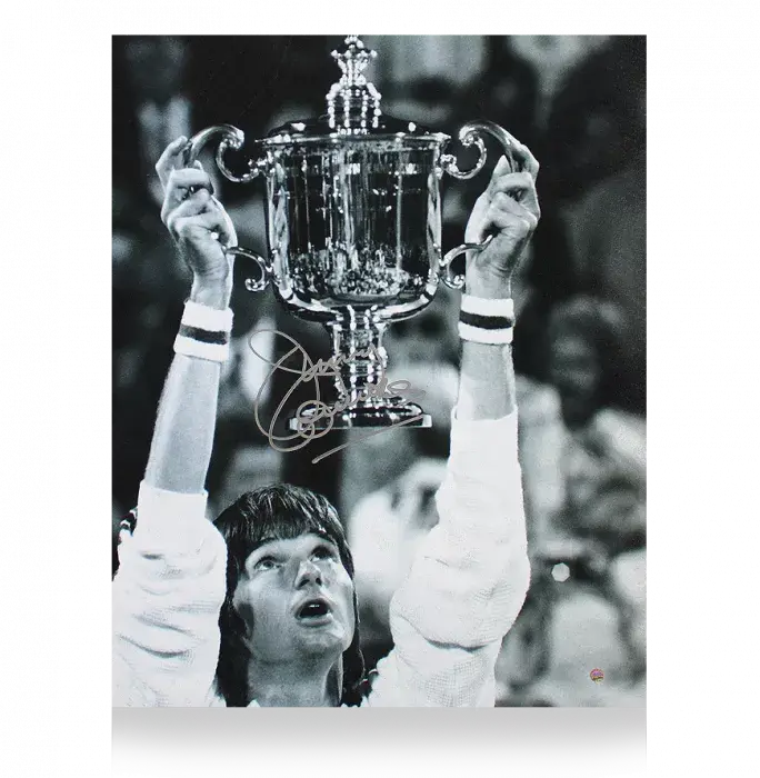 icons Jimmy Connors Signed Photo: US Open Champion
