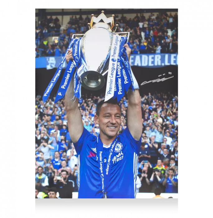 Icons John Terry Signed Chelsea Photo