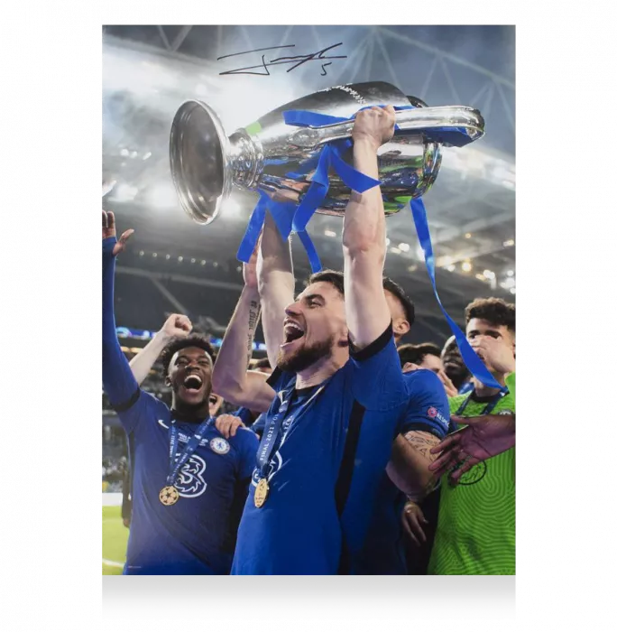 icons Jorginho Signed Chelsea Photo