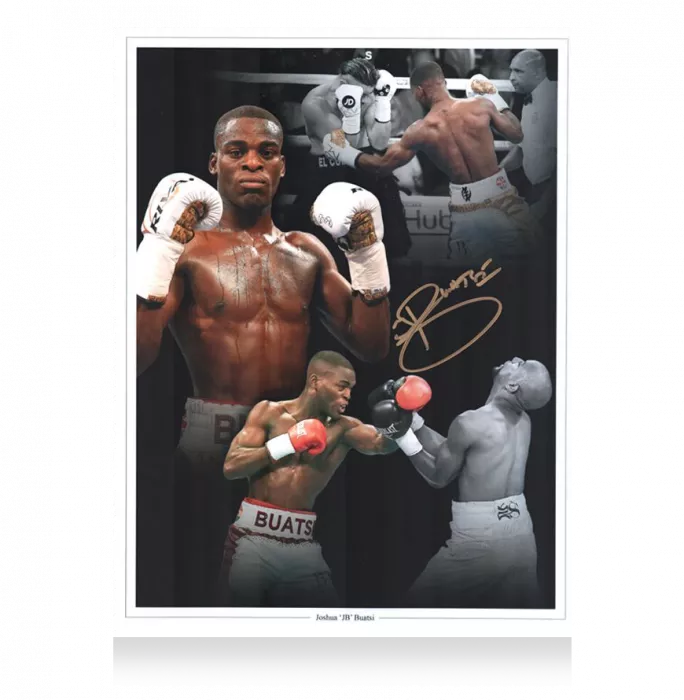icons Joshua Buatsi Signed Photo