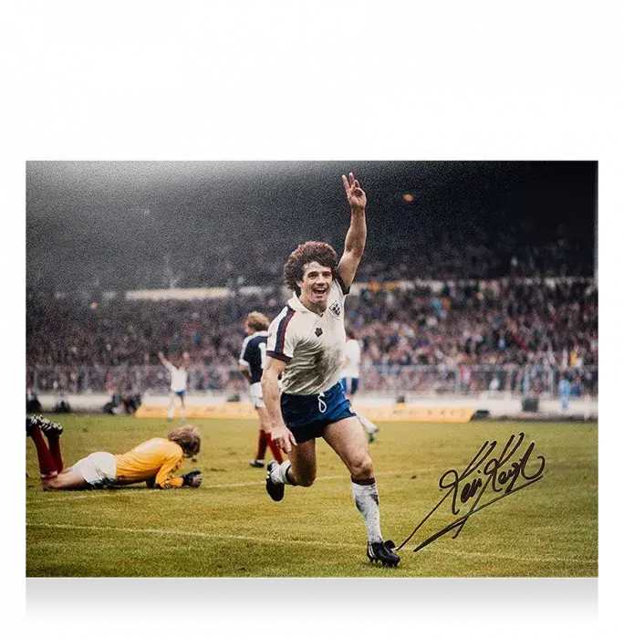 icons Kevin Keegan Signed England Photo
