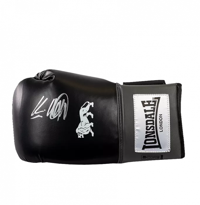 Icons Kevin Mitchell Signed Lonsdale Boxing Glove