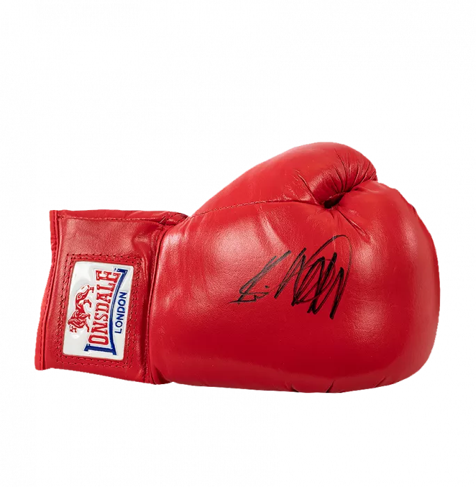 icons Kevin Mitchell Signed Lonsdale Boxing Glove