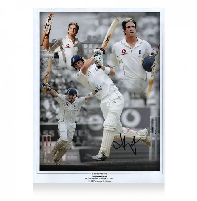 Icons Kevin Pietersen Signed Photo