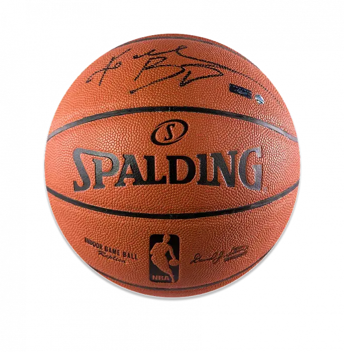 Icons Kobe Bryant Signed Spalding NBA Basketball