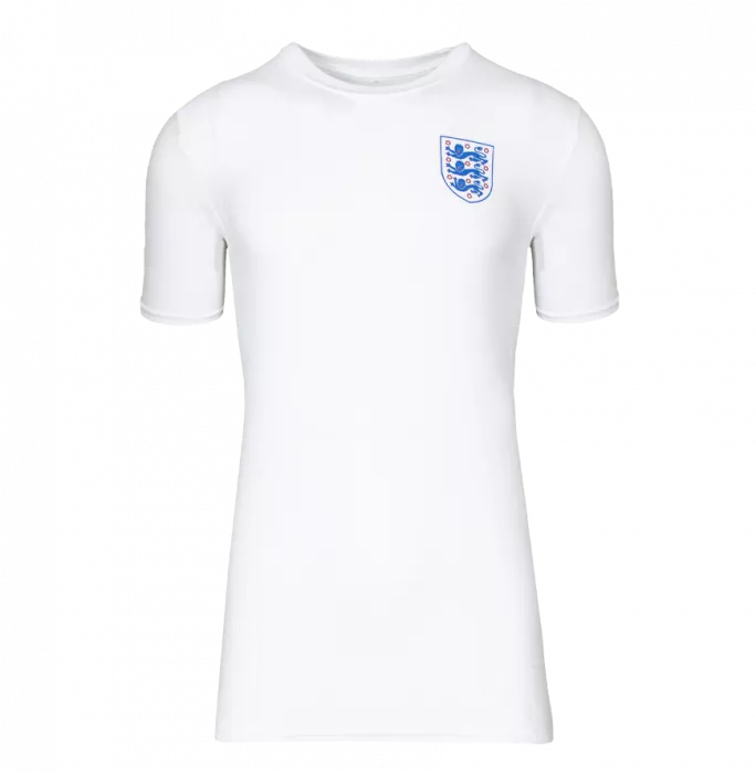 Icons Luke Shaw Back Signed England Home T-Shirt