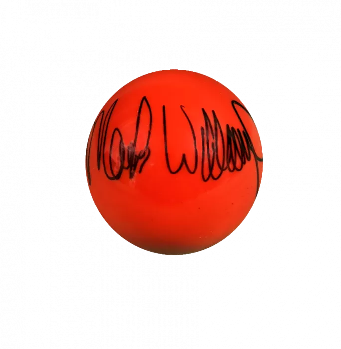 icons Mark Williams Signed Red Snooker Ball