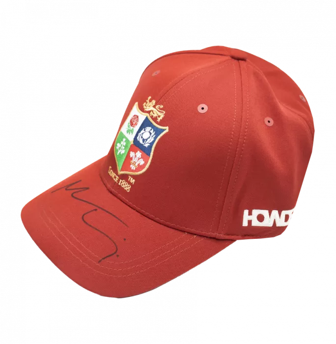 Icons Maro Itoje Signed British & Irish Lions Cap