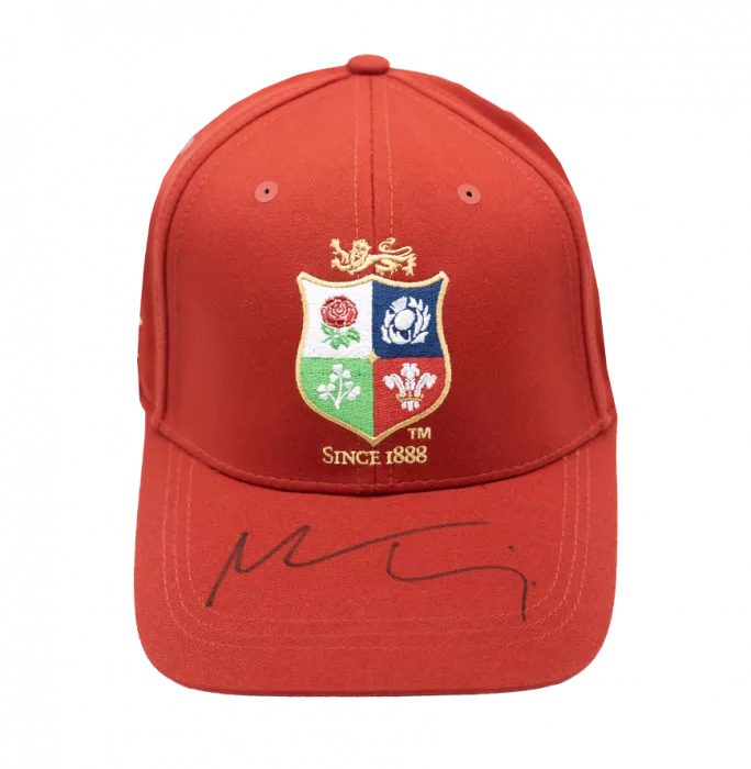 icons Maro Itoje Signed British & Irish Lions Cap