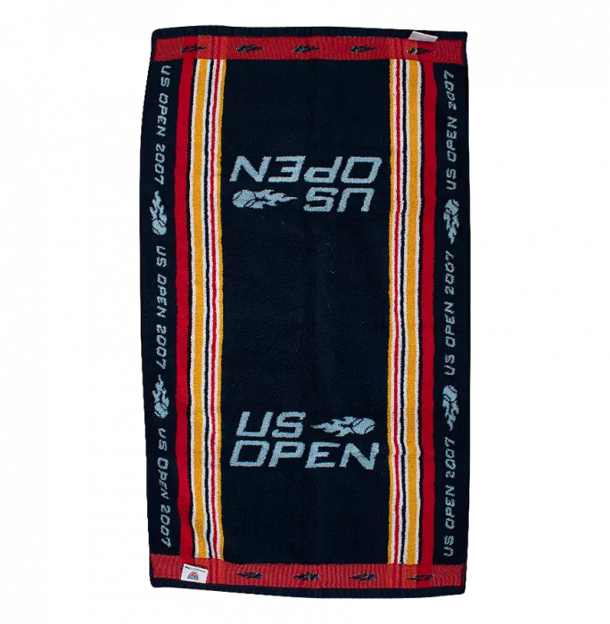 icons MATCH USED Roger Federer 2007 US Open Towel