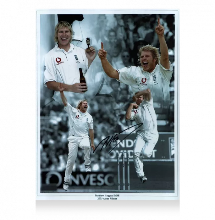 icons Matthew Hoggard Signed Photo
