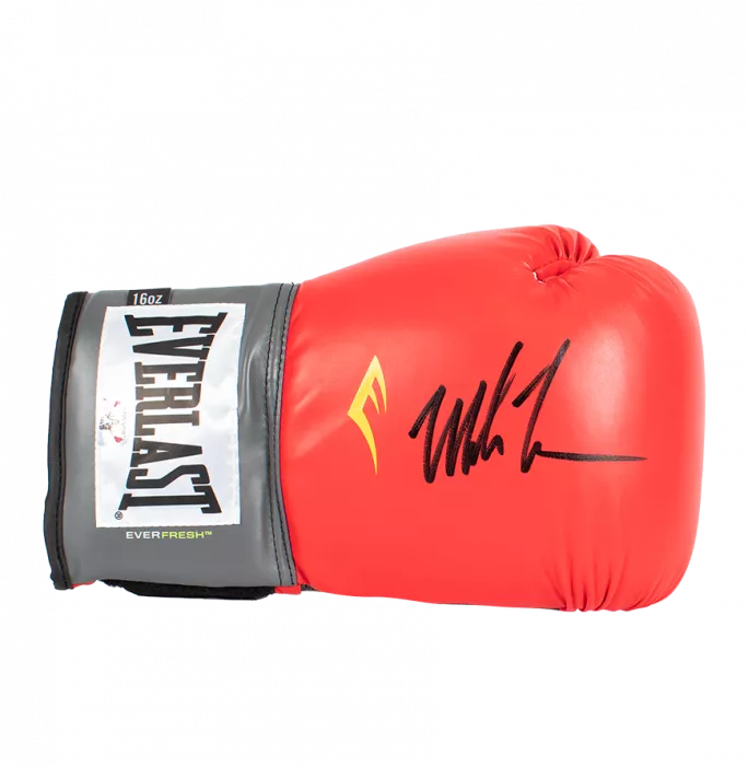 Icons Mike Tyson Signed Boxing Glove: Everlast