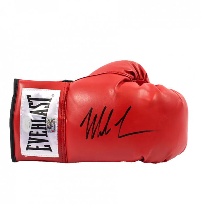 icons Mike Tyson Signed Red Everlast Boxing Glove