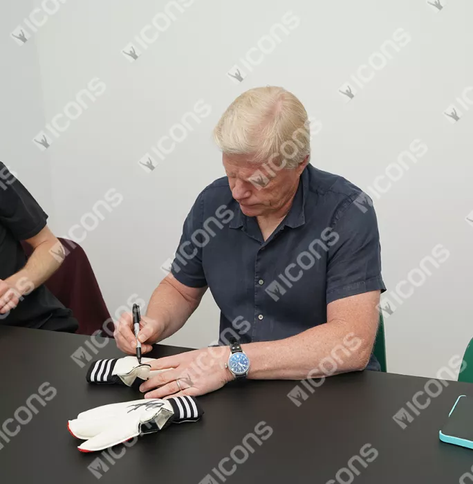 Icons Oliver Kahn Signed Adidas Goalkeeper Glove