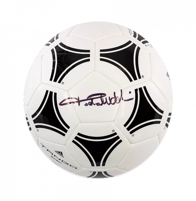 icons Paolo Maldini Signed Adidas Tango Football