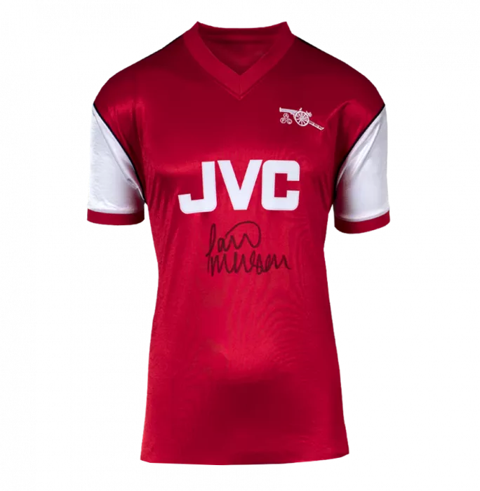 icons Paul Merson Front Signed Arsenal Home Shirt