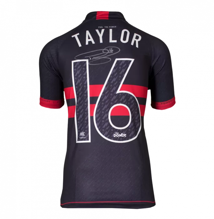 Icons Phil Taylor Front Signed Darts Shirt