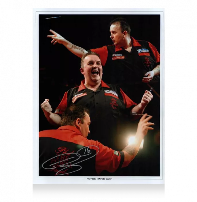 icons Phil Taylor Signed Photo