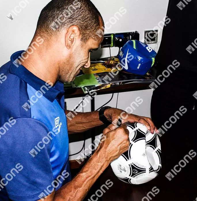 Icons Rivaldo Signed Adidas Tango Ball