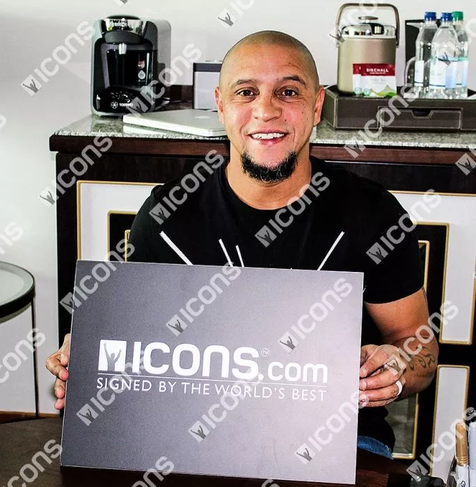 Icons Roberto Carlos Signed Adidas Tango Ball