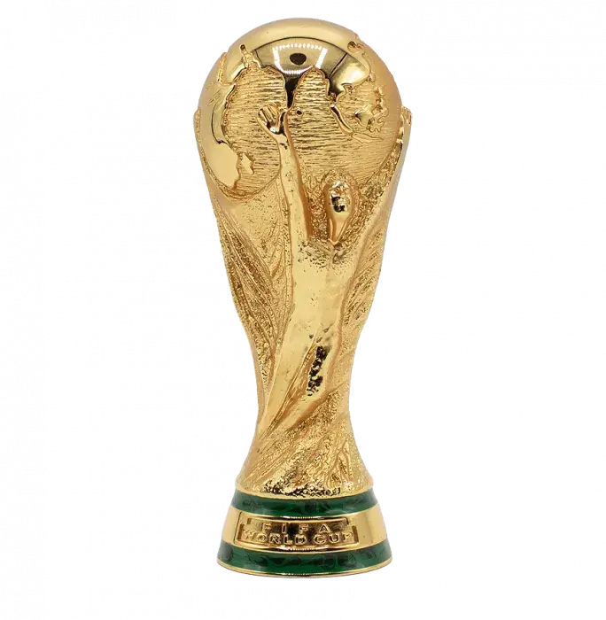 Icons Roberto Carlos Signed FIFA World Cup Trophy