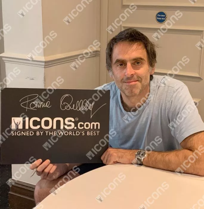 Icons Ronnie O'Sullivan Signed Snooker Cue