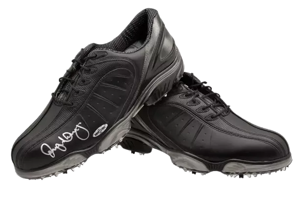 Icons Rory McIlroy Signed Black FootJoy Golf Shoes