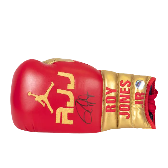 icons Roy Jones Jr Signed Everlast Boxing Glove
