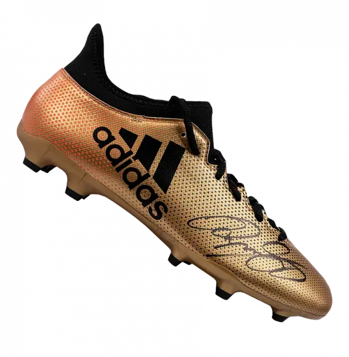 icons Ryan Giggs Signed Gold Adidas X Boot