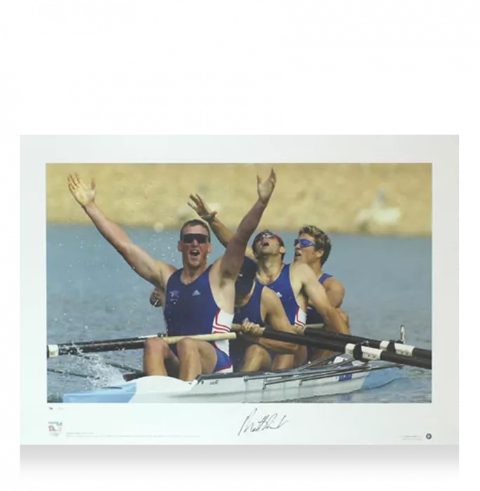 Icons Sir Matthew Pinsent Signed Team GB Photo
