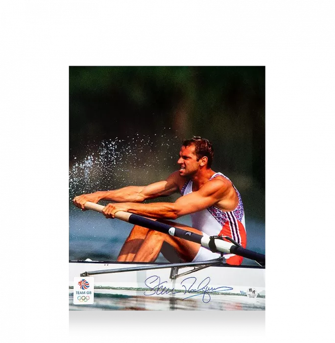 Icons Sir Steve Redgrave Signed Team GB Photo