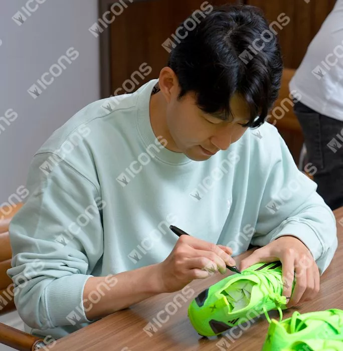 Icons Son Heung-min Signed Adidas X Boot Green