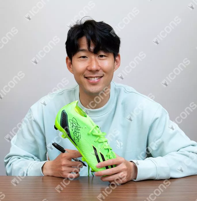 Icons Son Heung-min Signed Adidas X Boot Green