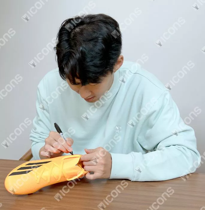 Icons Son Heung-min Signed Adidas X Boot Orange