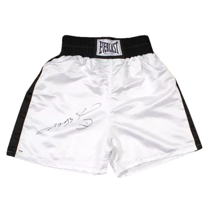 Icons Sugar Ray Leonard Signed Boxing Trunks