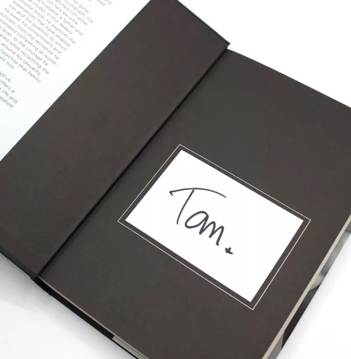 Icons Tom Daley Signed Book: Coming Up For Air