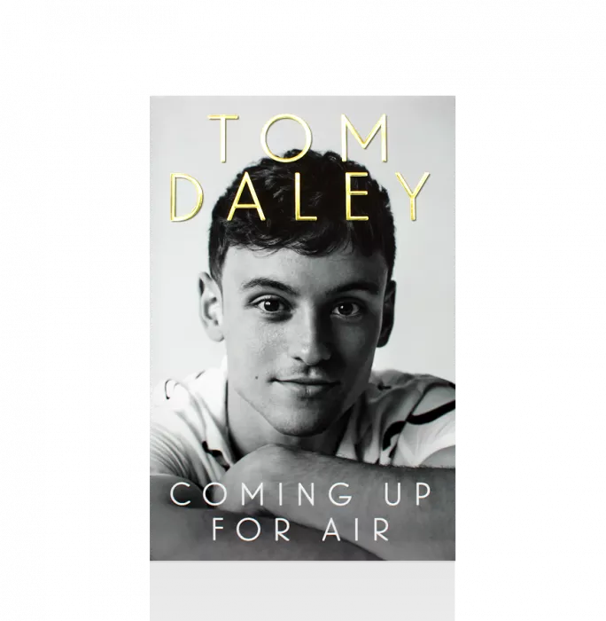 Icons Tom Daley Signed Book: Coming Up For Air