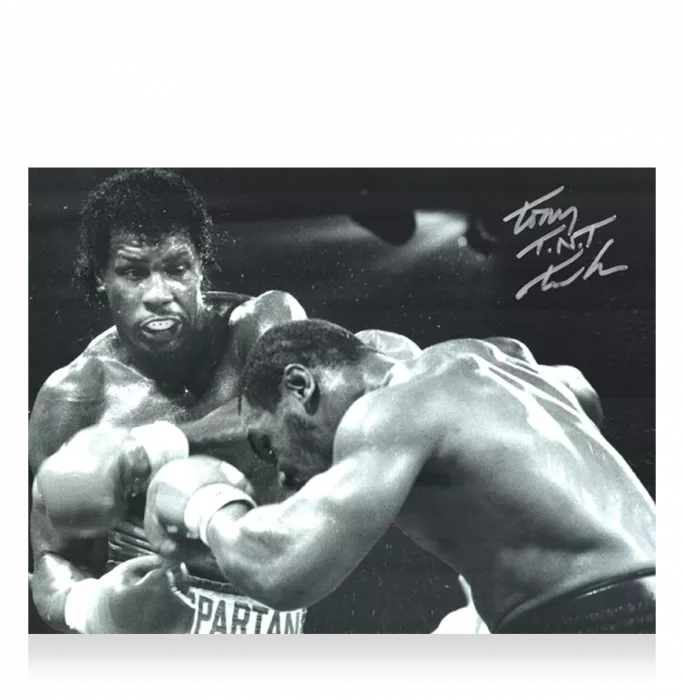 Icons Tony Tucker Signed Photo