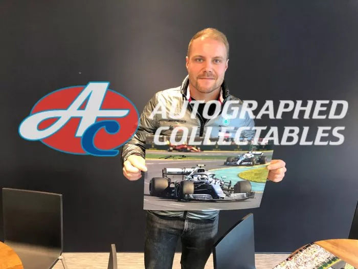 Icons Valtteri Bottas Signed Photo: Leading The Way