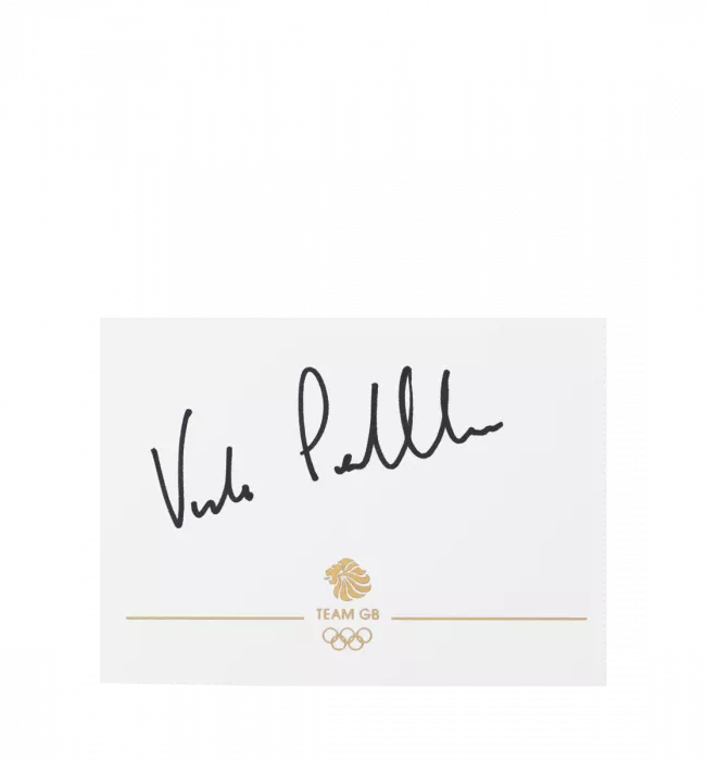 Icons Victoria Pendleton Signed Team GB Card