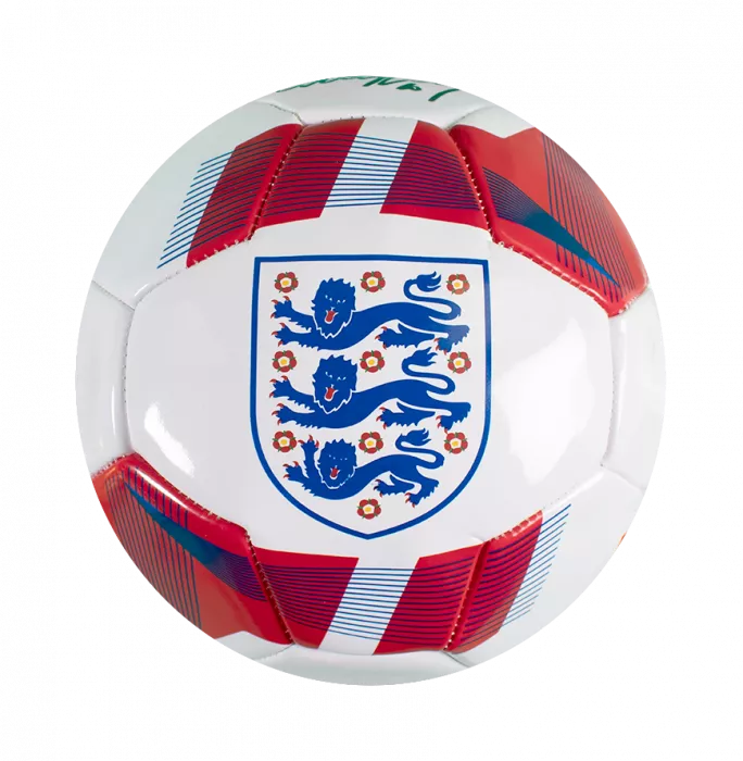 Icons Wayne Rooney Signed Football: England