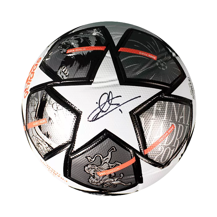 icons Iker Casillas Signed UEFA Champions League Football