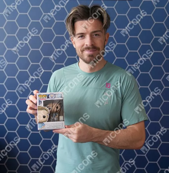 Icons Jack Grealish Signed Manchester City Funko Pop