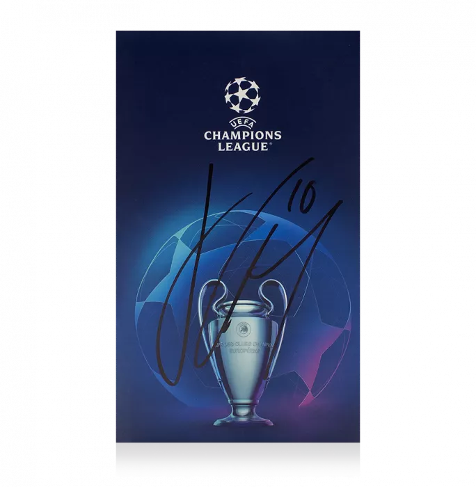 icons Jack Grealish Signed UEFA Champions League Trophy
