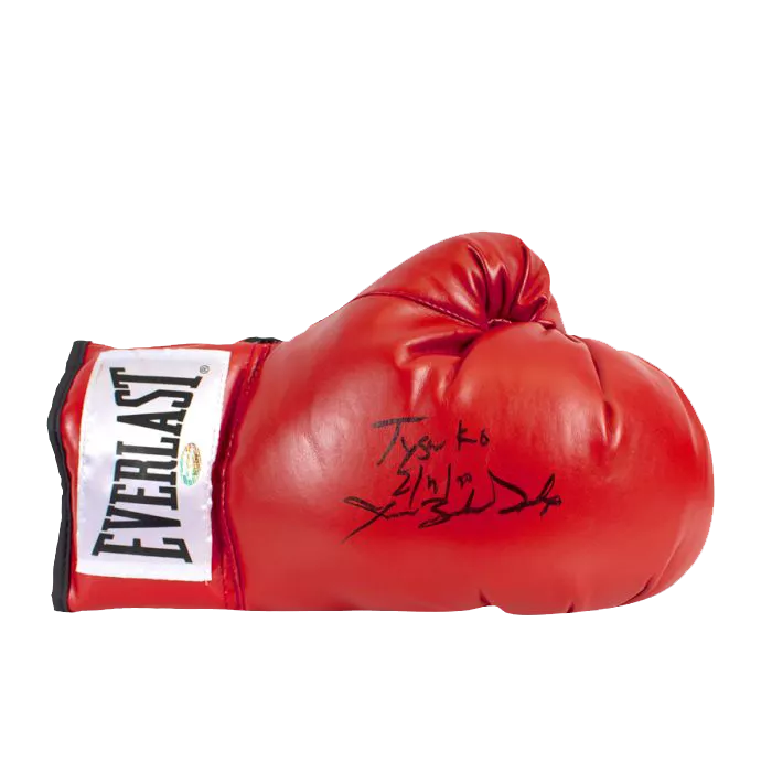 icons James Buster Douglas Signed Everlast Boxing Glove