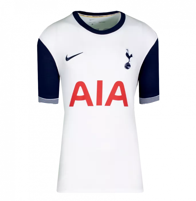 Icons James Maddison Back Signed Tottenham Hotspur 2024-25 Home Shirt With Fan Style Numbers In Deluxe Packaging