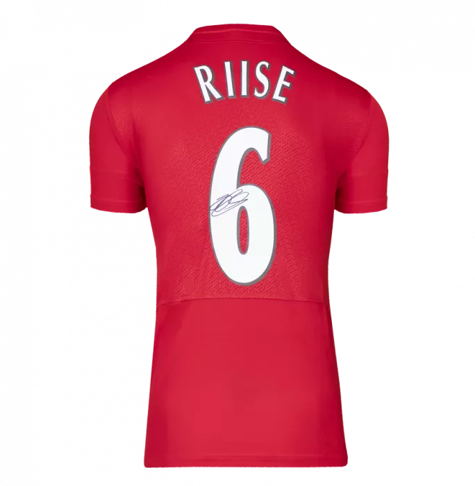 Icons Jamie Carragher & John Arne Riise Signed Liverpool Shirts In Classic Dual Frame