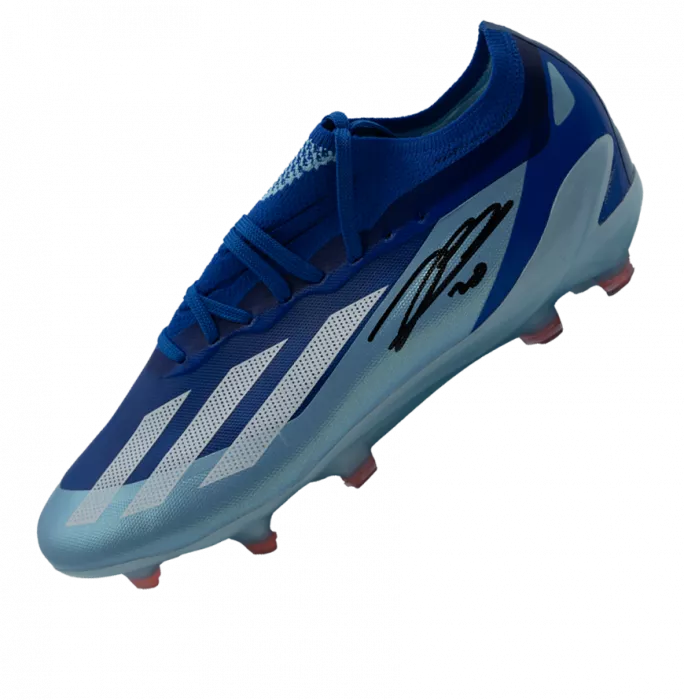 Icons Jarrod Bowen Signed Adidas F50 Boot In Bubble Frame: Option 1