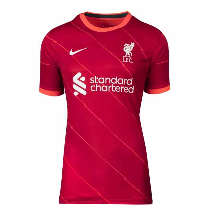 Icons Javier Mascherano Official UEFA Champions League Back Signed And Framed Liverpool FC 2021-22 Home Shirt With Fan Style Numbers