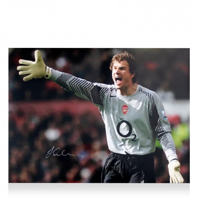 Icons Jens Lehmann Signed Arsenal Photo In Premium Photo Frame: Gunners Legend